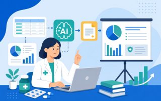 藥師如何用 AI 工具整理數據做出專業簡報